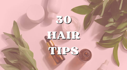 30 Natural Hair Tips to Help with Your Hair Journey
