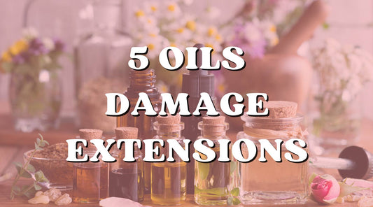 5 Hair Oils That Help Your Natural Hair But Damage Your Extensions