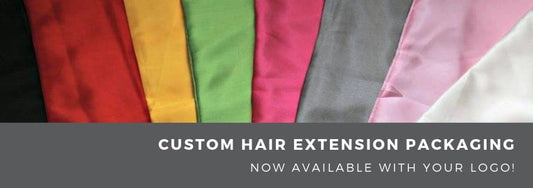 custom hair extension packaging