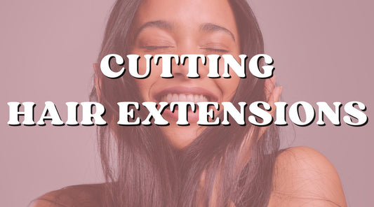 how to cut your own hair extensions simple and easy hacks