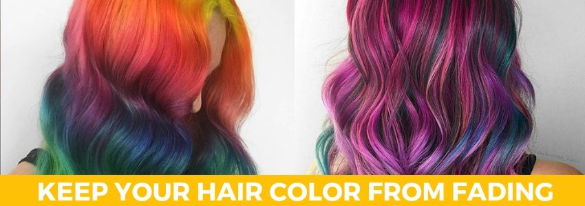 keep your hair color from fading