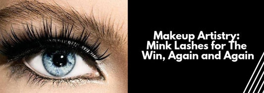 makeup artistry mink lashes for the win