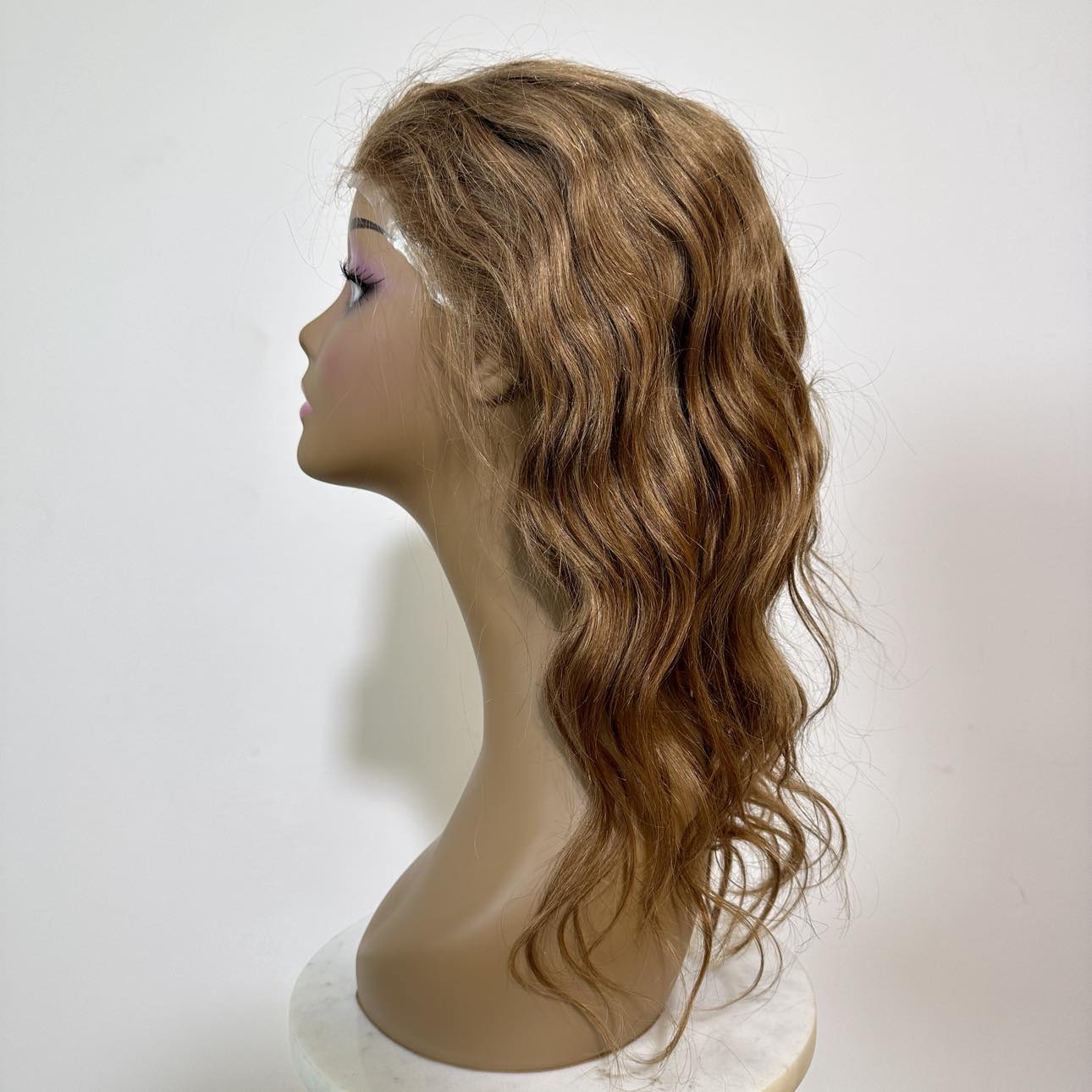 Body Wave Skin Polyurethane Medical Wig SALE