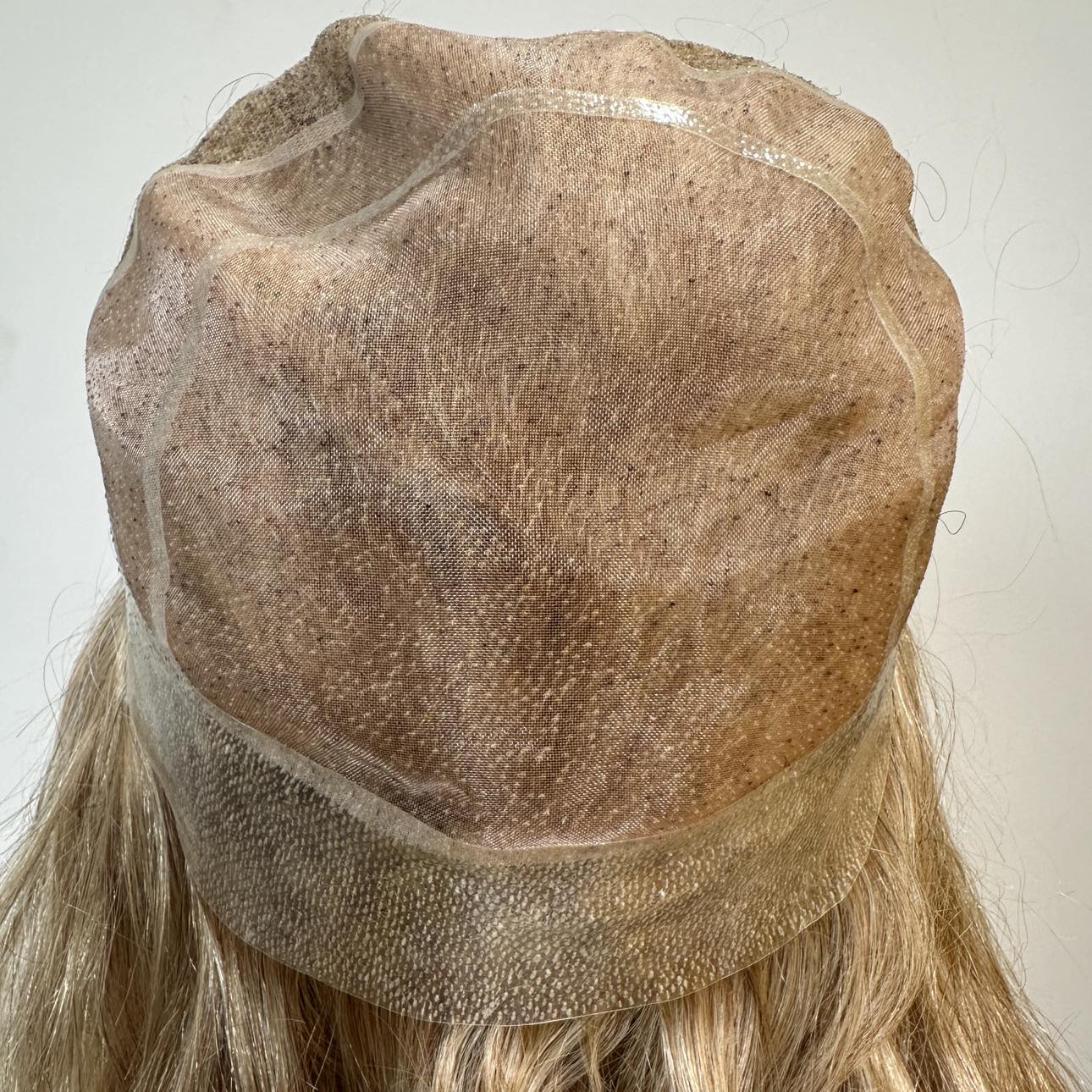 Body Wave Silicone Skin Medical Wig SALE