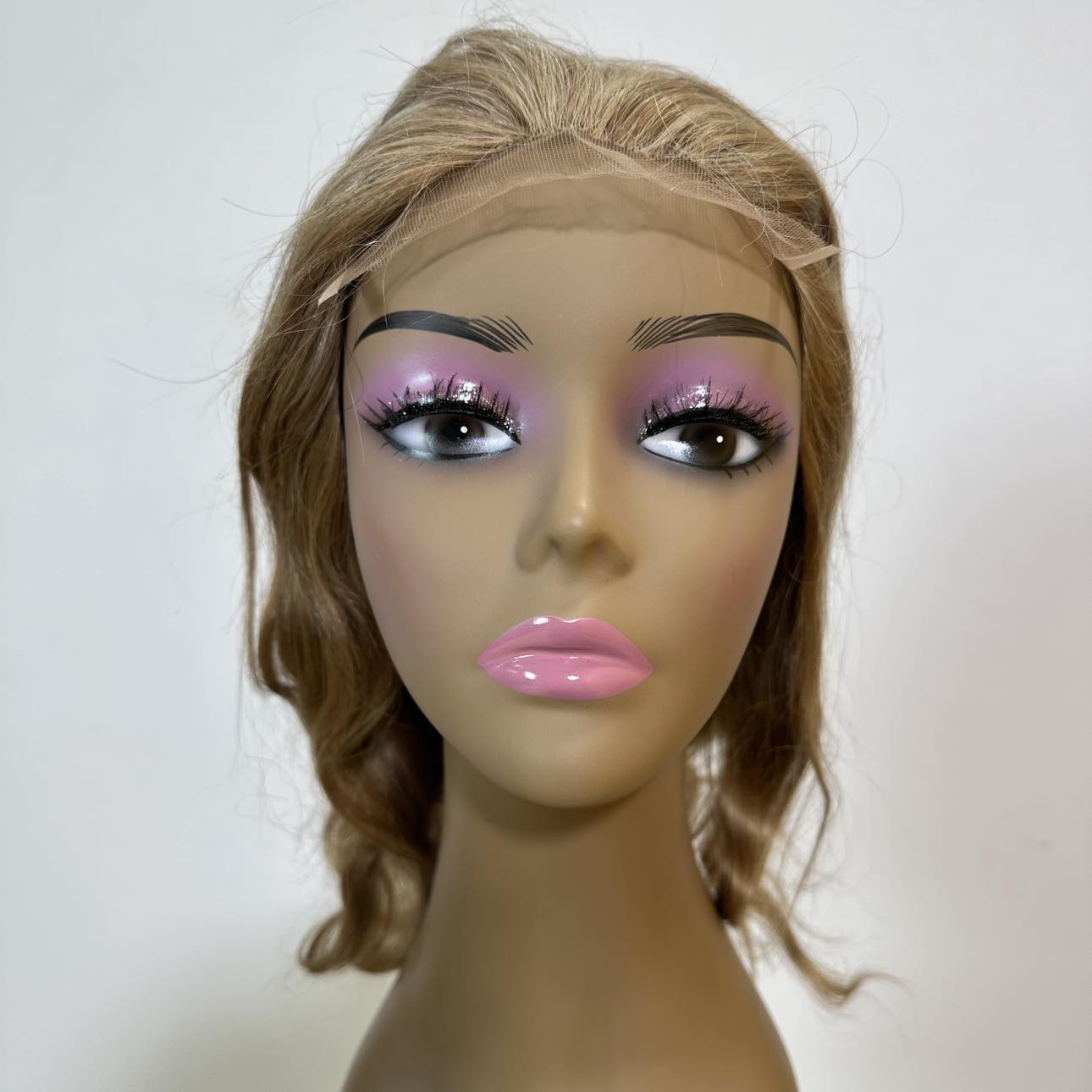 Body Wave Silicone Skin Medical Wig SALE