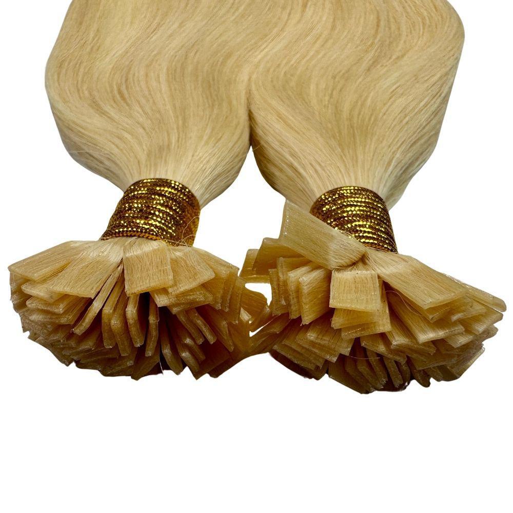 Blonde Straight Flat-Tip