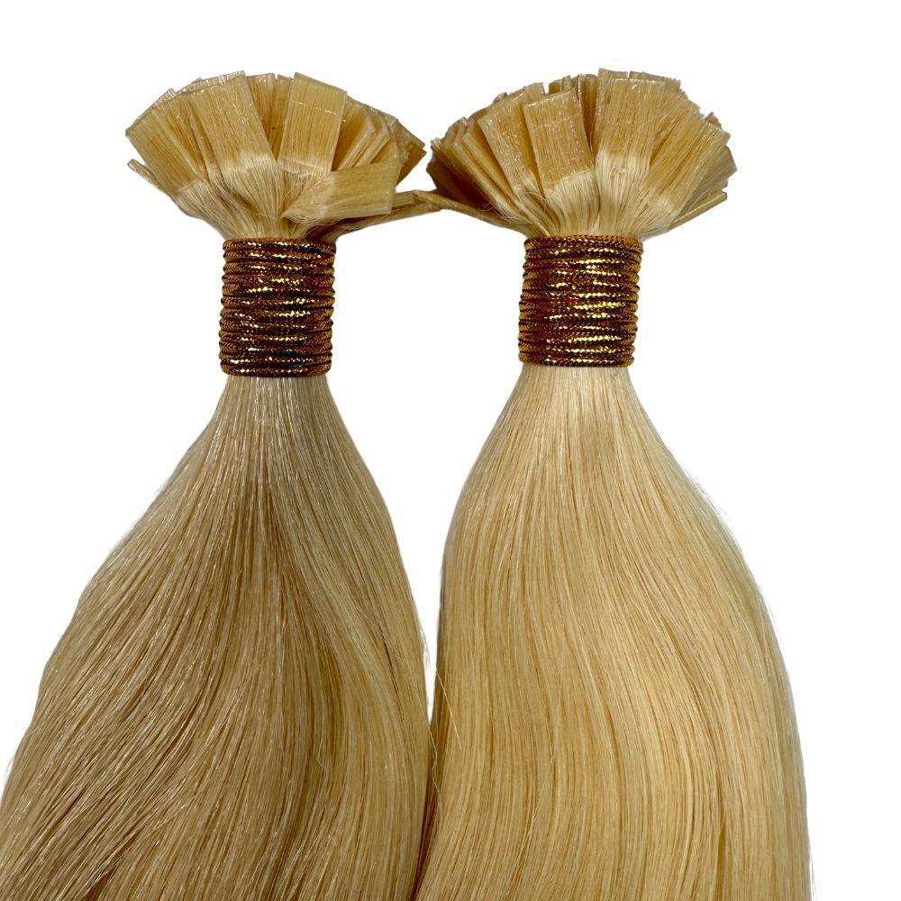 Blonde Straight Flat-Tip
