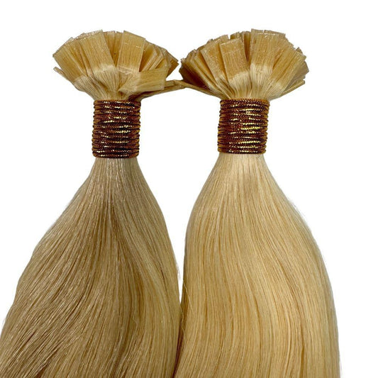 Blonde Straight Flat-Tip