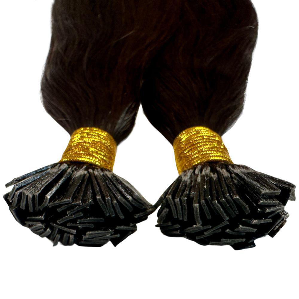 Natural Black Straight Flat-Tip