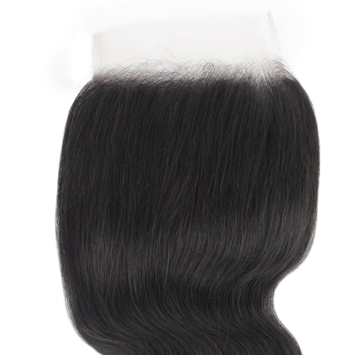 Body Wave 5x5 Transparent Closure Front