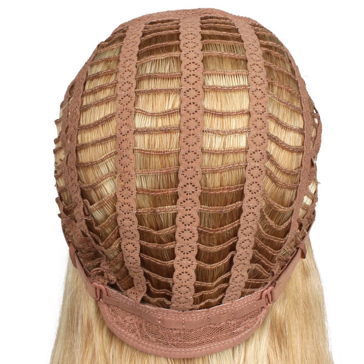 Dark Blonde Straight 100% Human Hair Capless Bang Wig - Private Label