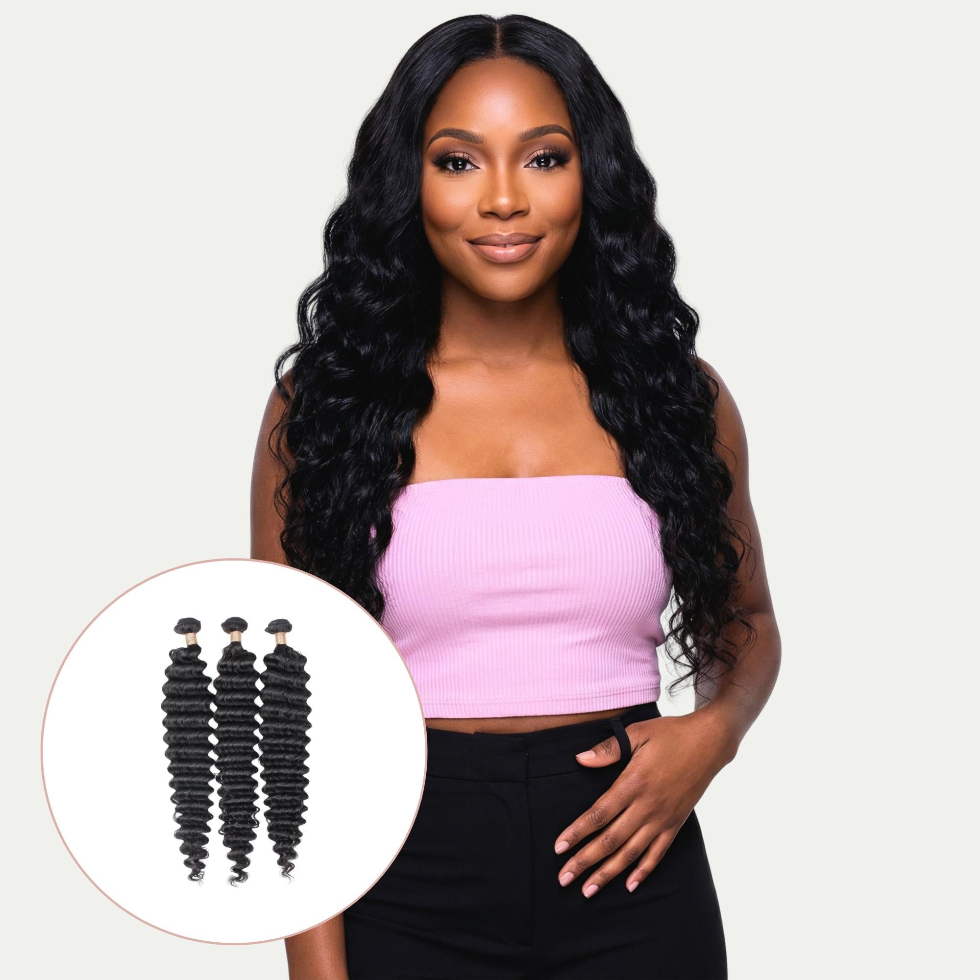 Brazilian Deep Wave Bundle Deals | Pineapple Wave Virgin Human