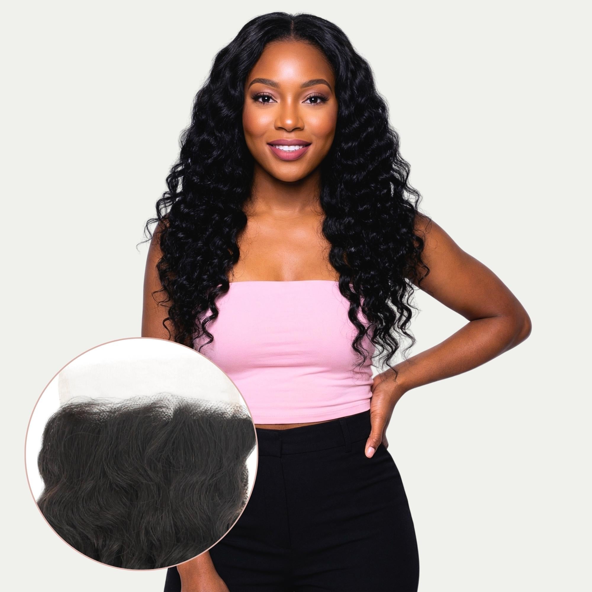 Deep Wave HD Closures | Our Waviest hair with THE Thinnest Lace