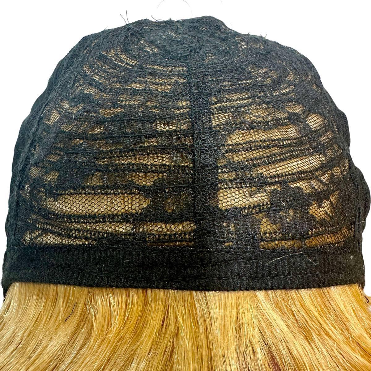 Honey Blonde Short Pixie Wig Cap