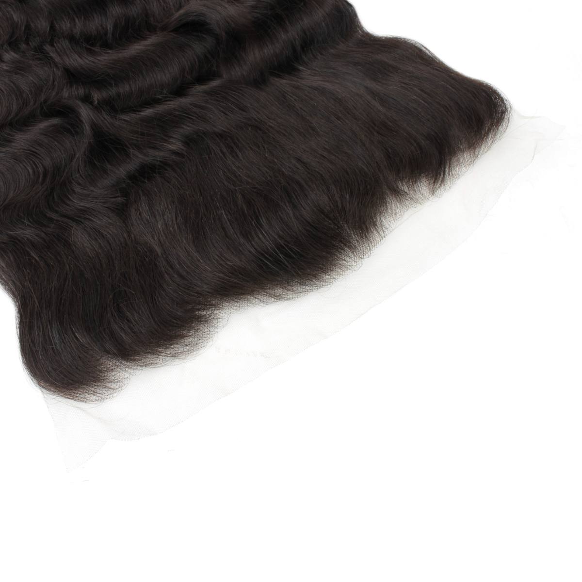 Loose Wave 13x4 Transparent Lace Human Hair Frontal - Private Label