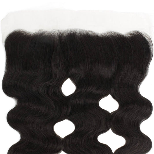 Malaysian Body Wave 13x4 Transparent Frontal