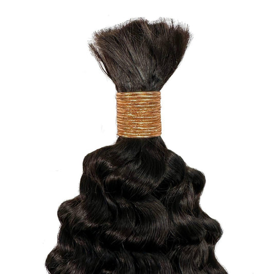 Ocean Wave Human Bulk Hair