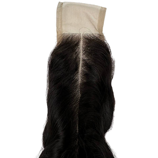 Raw Vietnamese Ripple Curly 2x6 Swiss Lace Closure