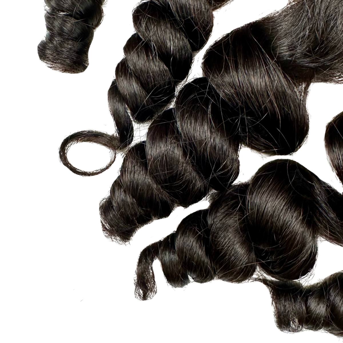 Vietnamese Ripple Curly 13x4 Swiss Lace End