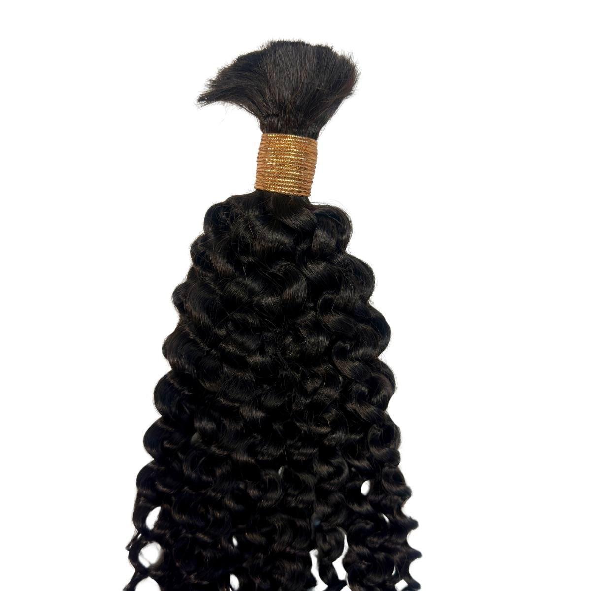 Water Wave Bulk 100% Human Braiding Hair - Private Label