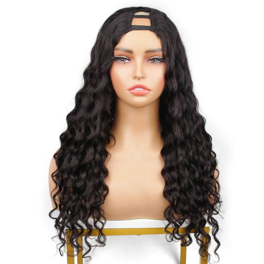 Natural Wave V Part 100% Human Hair Wig