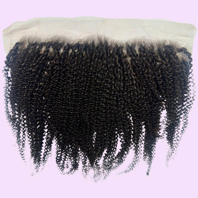 afro kinky curly lace frontal