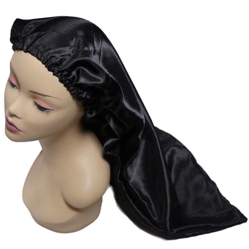 long silk bonnet