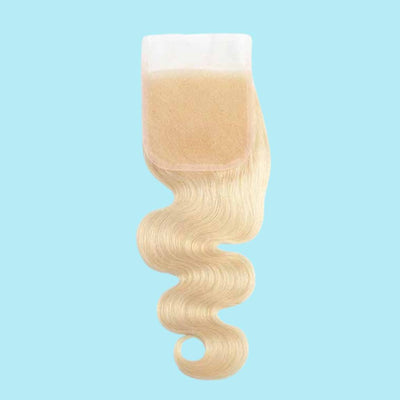 blonde lace closure