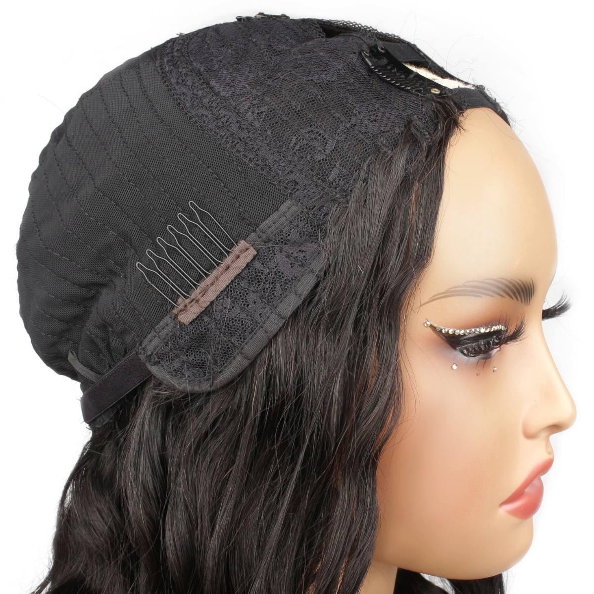 Natural Wave V Part 100% Human Hair Wig