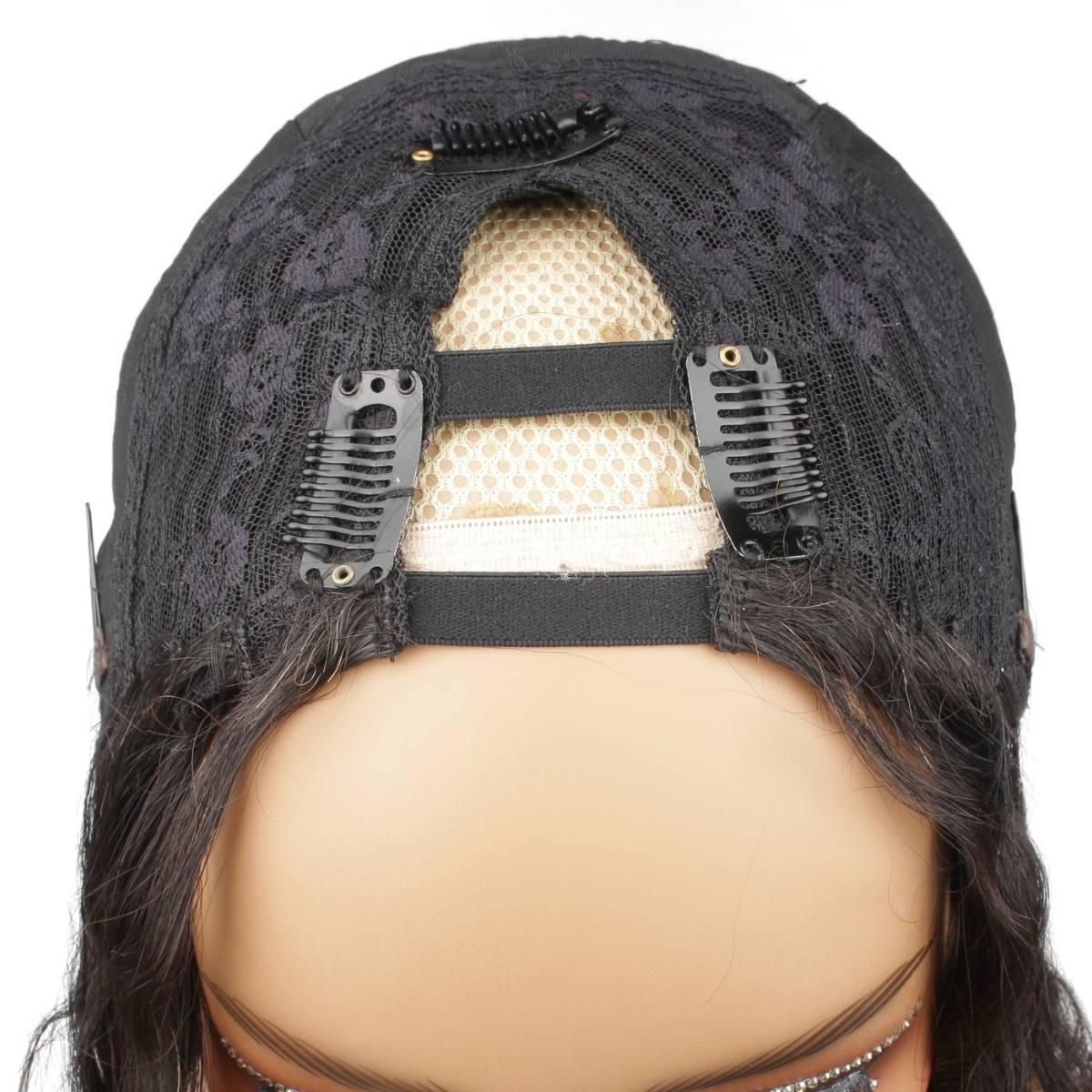 Natural Wave V Part 100% Human Hair Wig