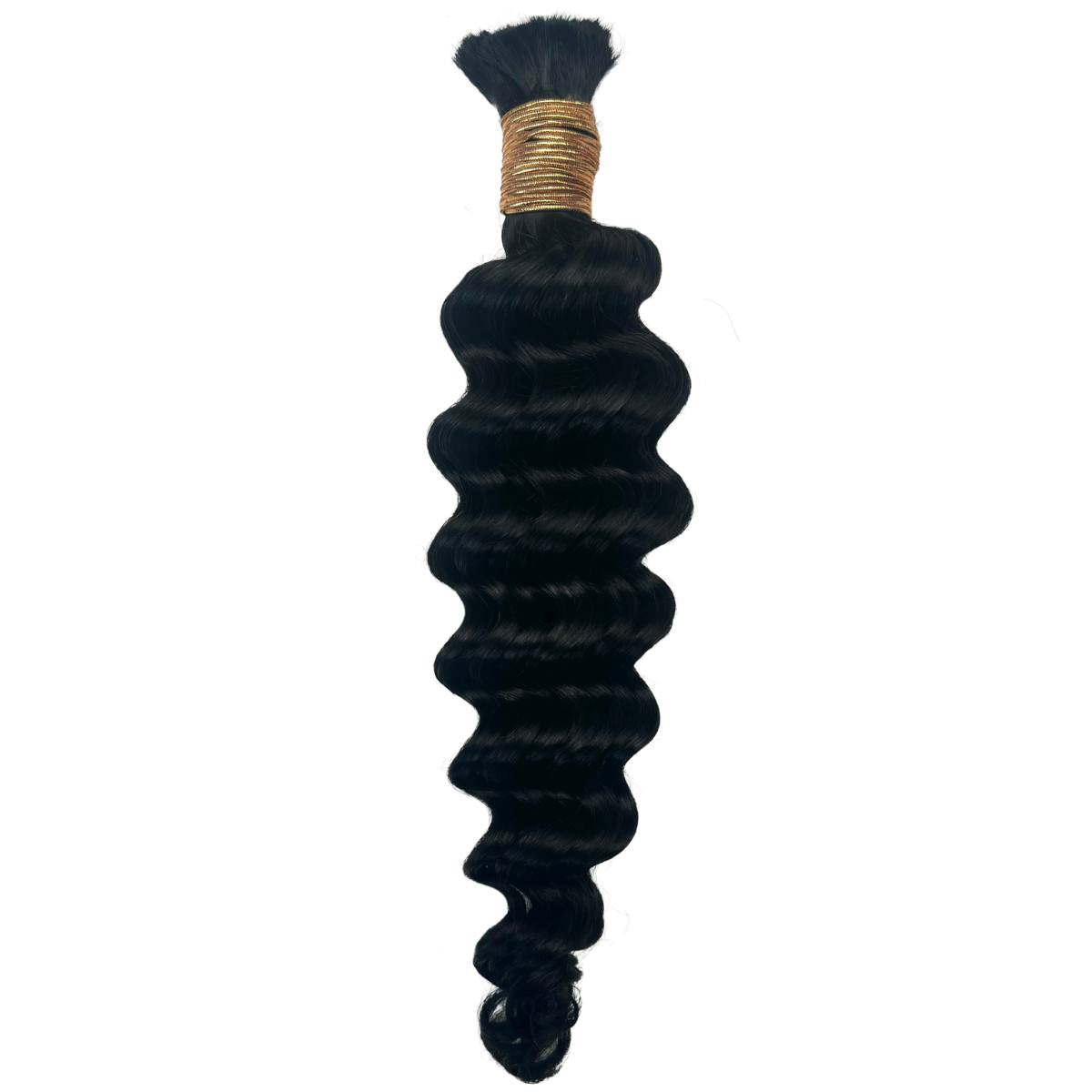 jet black deep wave braiding hair