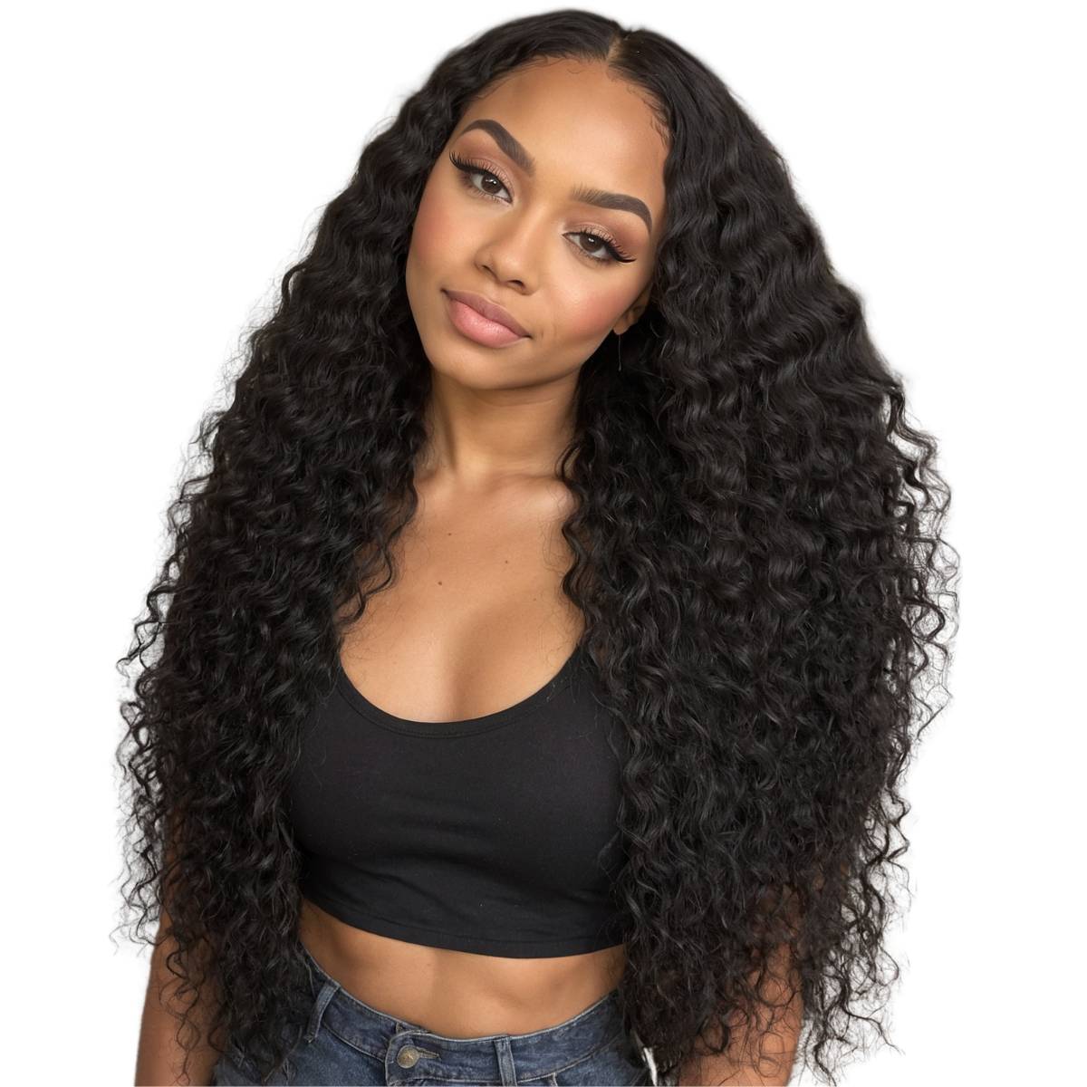 Kinky Curly V Part Wig | Human Hair Wig for Women – Private 
