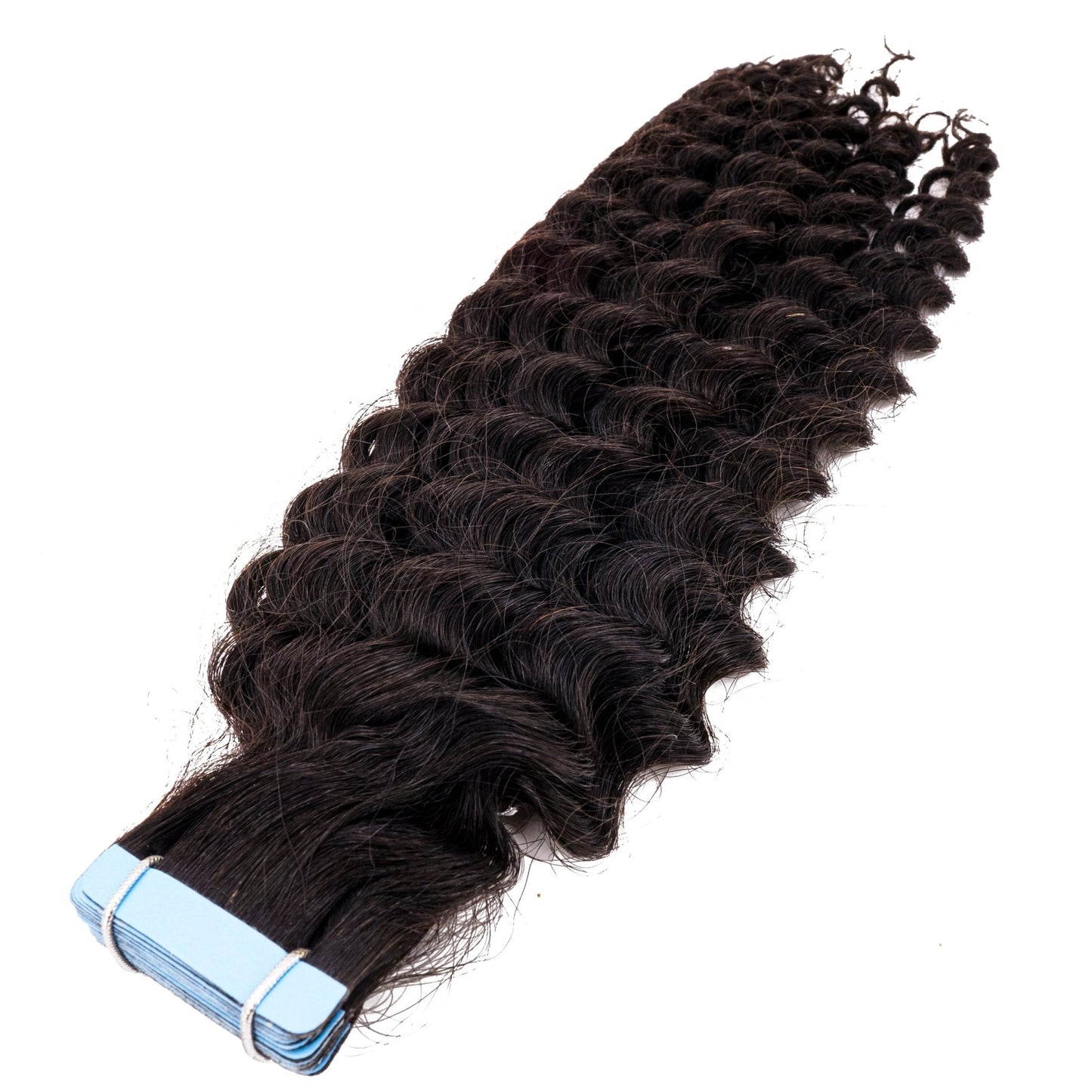 Kinky Curly 100% Human Hair Tape In Extensions - Private Label