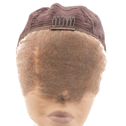 transparent frontal lace honeycomb bob wig