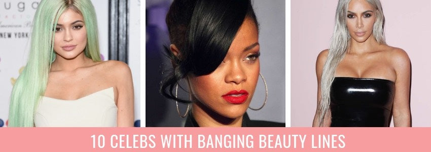 10 celebrities with beauty lines