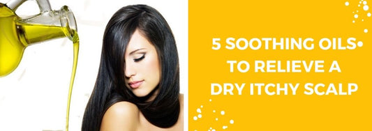 5 soothing oils to relieve a dry itchy scalp