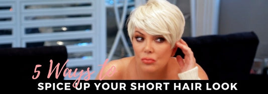 5 ways to spice up your short hair look