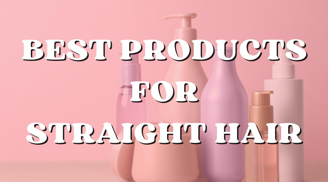 best products for straight hair extensions and weave