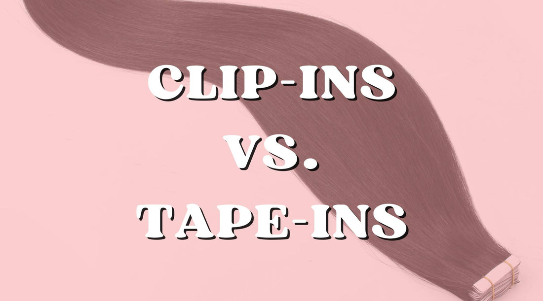 Clip-In vs. Tape-In Extensions: A Convenient Hair Battle - Private Label