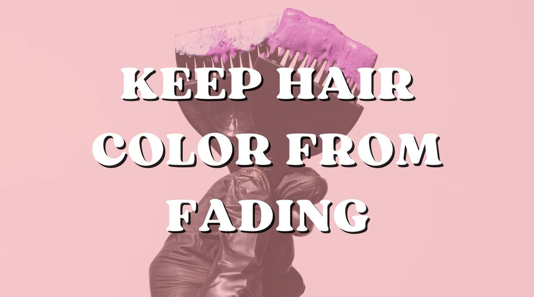 Throwing Hair Shade: Keep Your Hair Color From Fading - Private Label