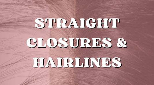 How to Disguise Your Hairline with Straight Closures