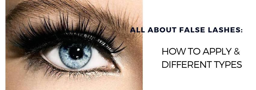 all about false lashes how to apply different types