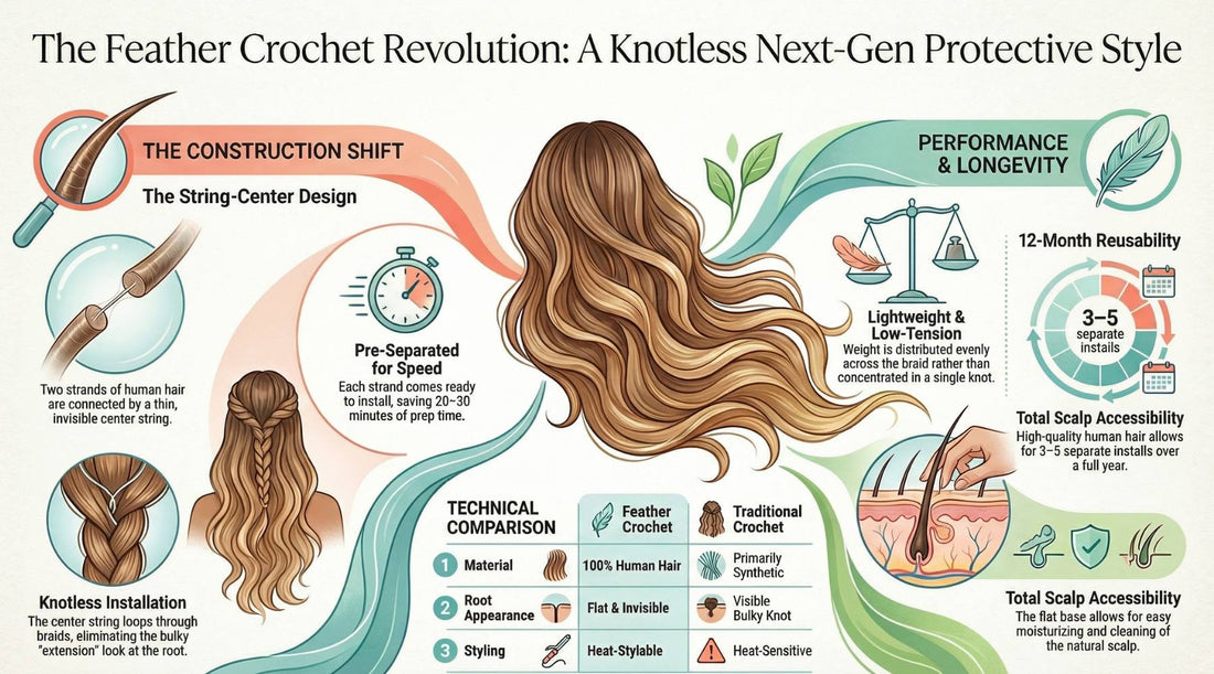 What Is Feather Crochet Hair? Everything You Need to Know - Private Label