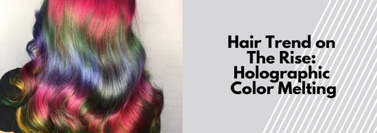 hair trend on the rise holographic color melting