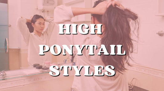high ponytail styles