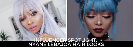 influencer spotlight nyane lebajoa hair looks