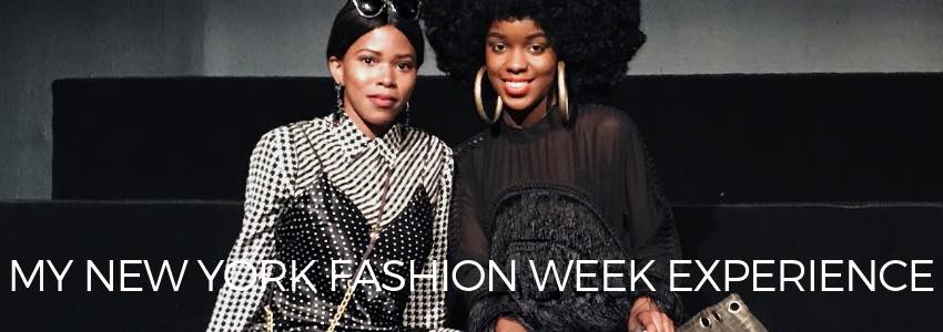 my new york fashion week experience
