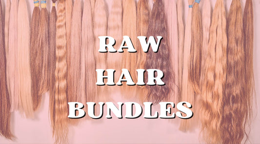 raw human hair bundles