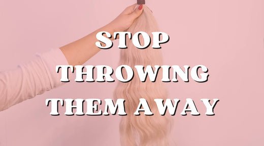 Stop Throwing Them Away! Ways to Recycle Your Old Hair Extensions - Private Label
