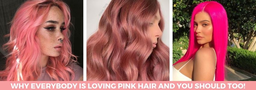why everybody is loving pink hair and you should too